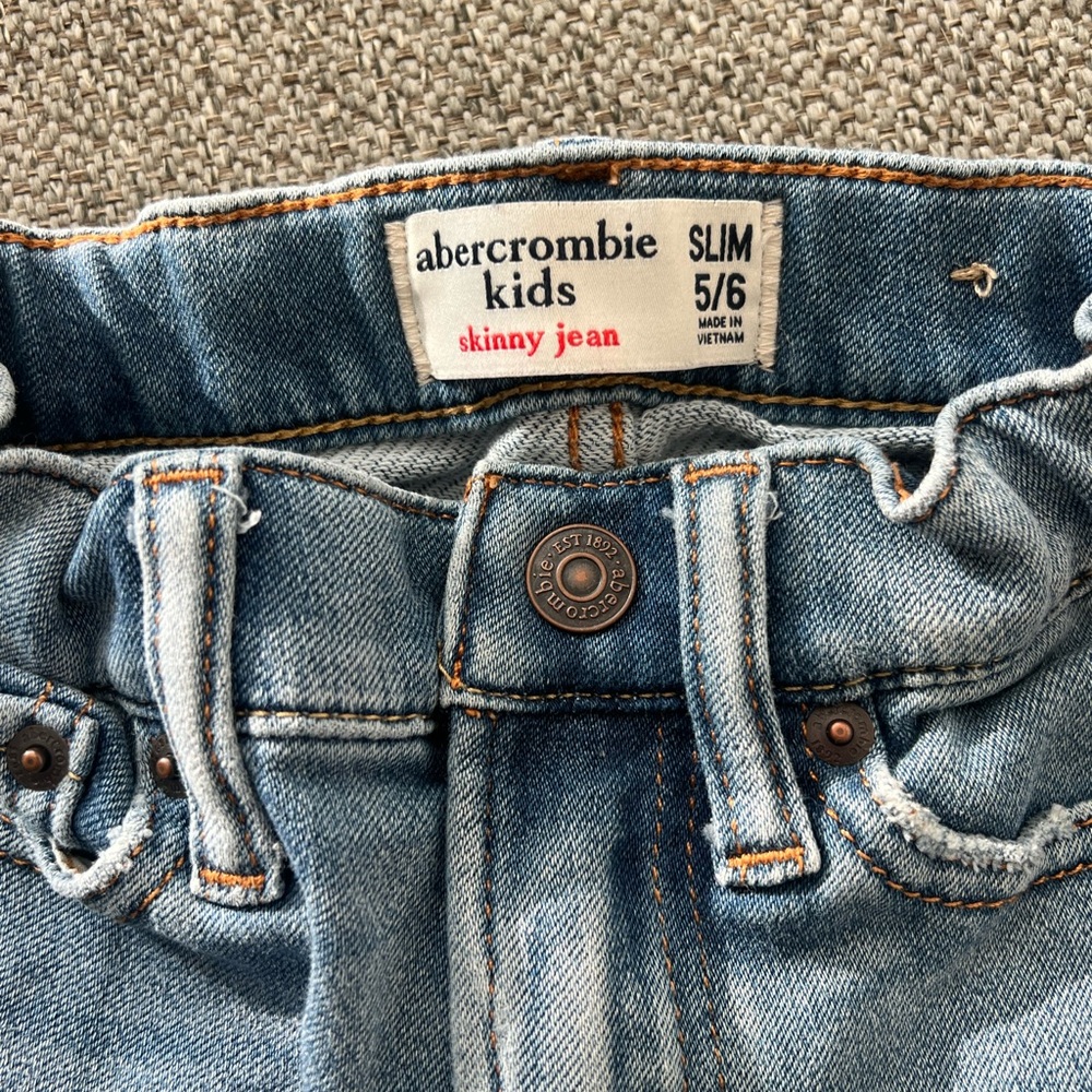 Abercrombie Kids Light Blue Denim Jeans